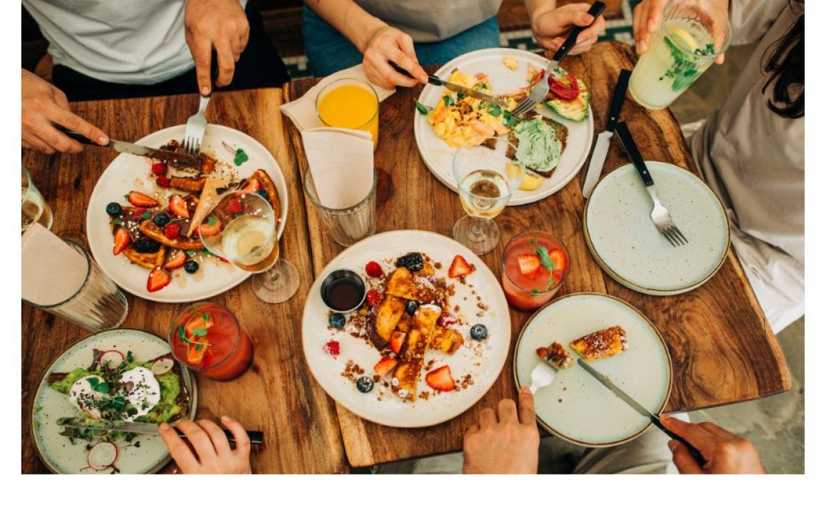 breakfast with friends