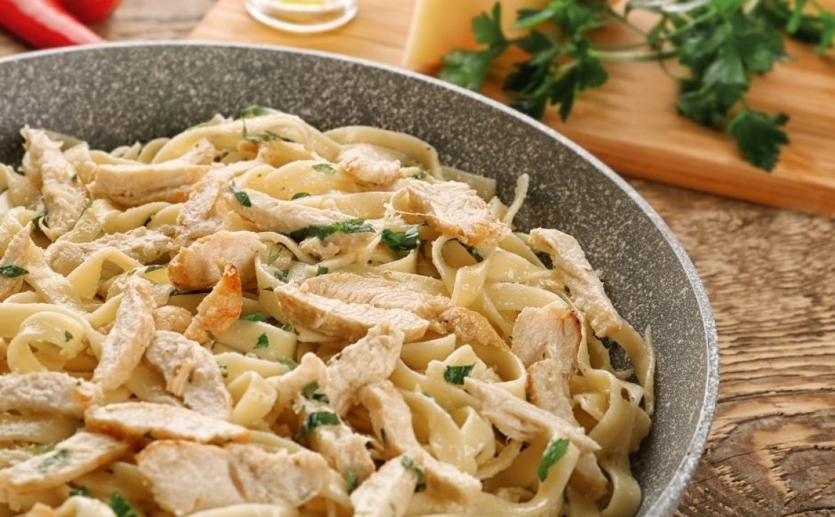 chicken alfredo