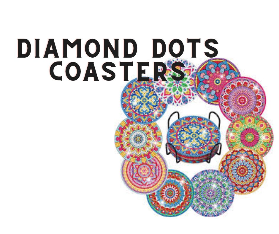 diamond dots coaster