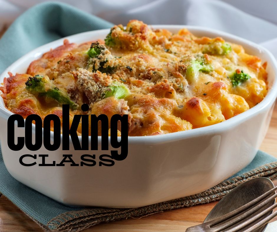 cooking class chicken casserole