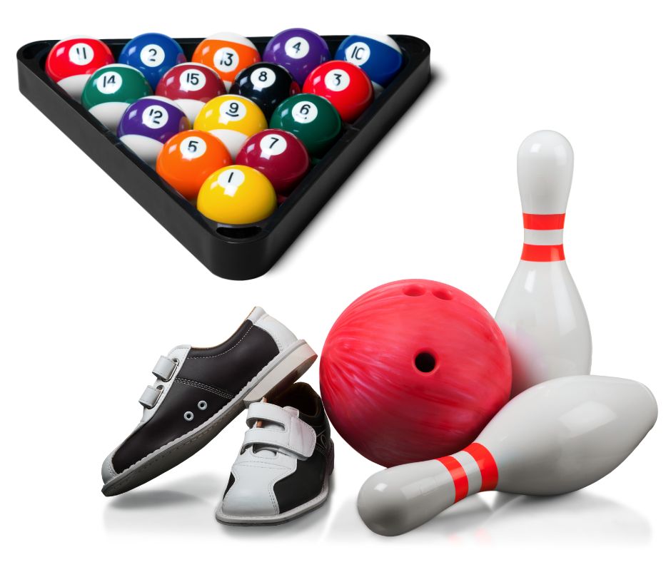 billiards and bowling
